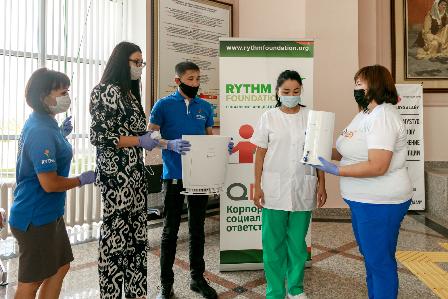 QNET In Kazakhstan Covid Relief Projects 2